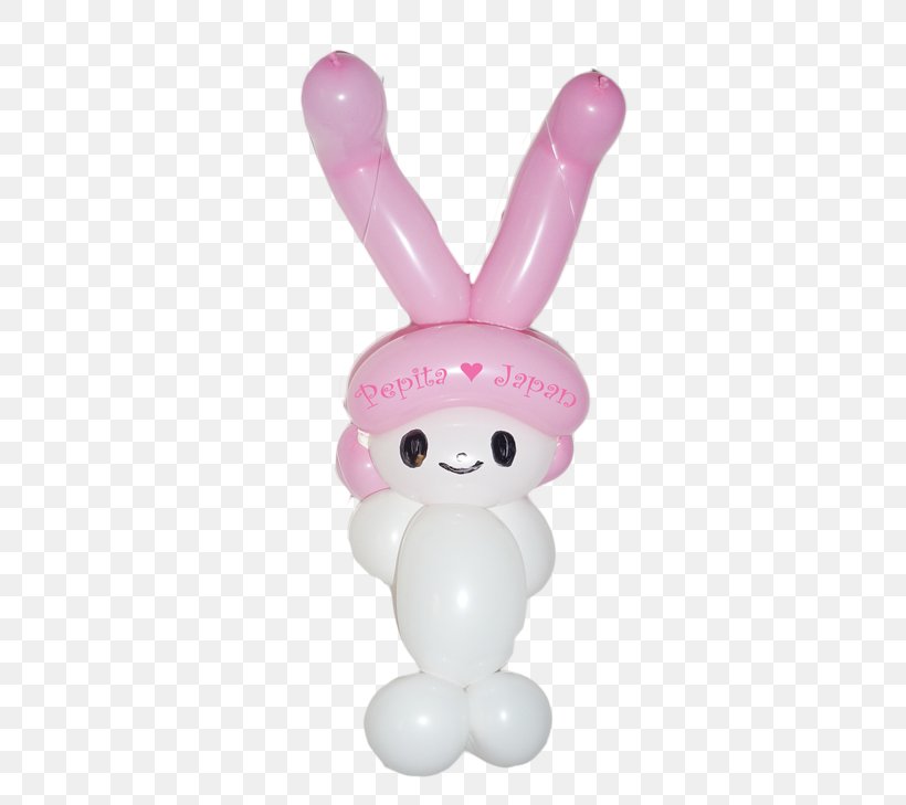 Easter Bunny Toy Hare Balloon Rabbit, PNG, 582x729px, Easter Bunny, Baby Toys, Balloon, Easter, Hare Download Free