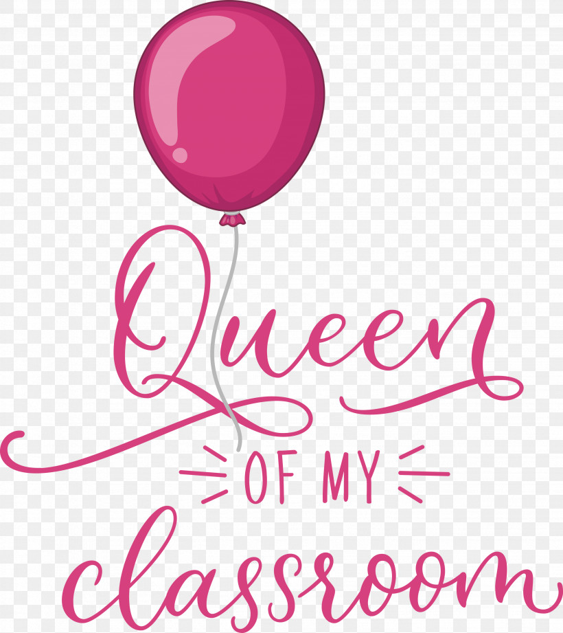 QUEEN OF MY CLASSROOM Classroom School, PNG, 2671x3000px, Classroom, Balloon, Biology, Flower, Geometry Download Free