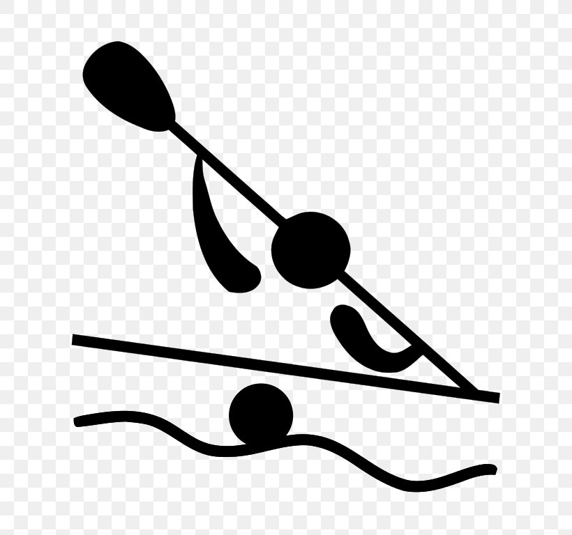 Summer Olympic Games Canoeing And Kayaking At The Summer Olympics, PNG, 768x768px, Summer Olympic Games, Artwork, Black And White, Canoe, Canoe Livery Download Free