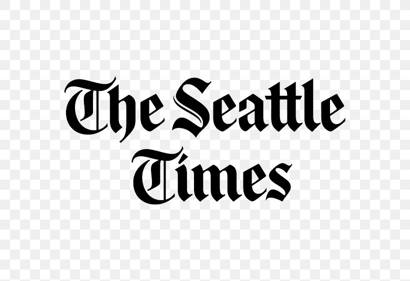The Seattle Times Company Newspaper Business Logo, PNG, 563x563px, Seattle Times, Black, Black And White, Brand, Business Download Free
