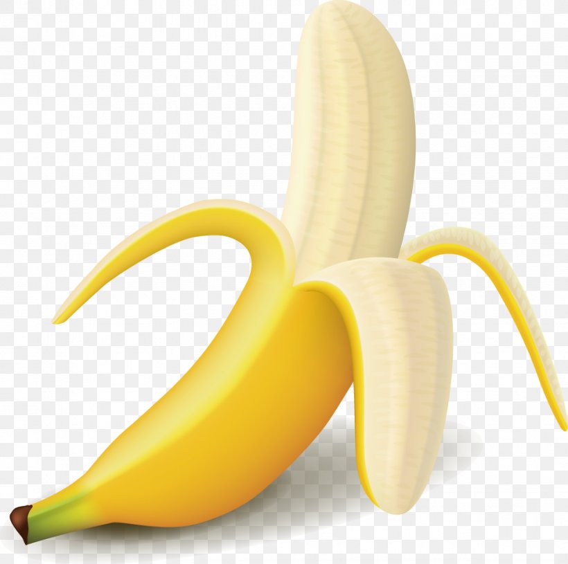 Banana Fruit Icon, PNG, 977x972px, Banana, Banana Family, Food, Fruit, Peel Download Free