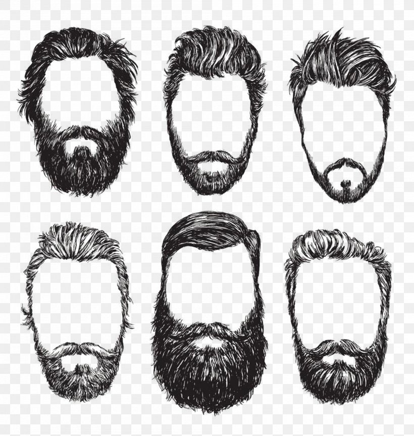 Beard Stock Illustration Illustration, PNG, 2000x2105px, Beard, Barber, Beauty Parlour, Black And White, Facial Hair Download Free