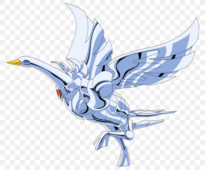 Cygnus Hyoga Pegasus Seiya Athena Phoenix Ikki Sagittarius Aiolos, PNG, 800x680px, Cygnus Hyoga, Armour, Athena, Beak, Bird Download Free