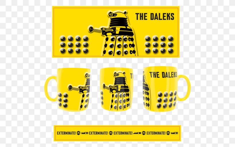 Dalek Mug Brand, PNG, 512x512px, Dalek, Area, Brand, Doctor Who, Mug Download Free