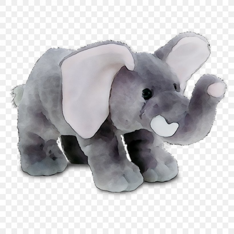 Indian Elephant African Elephant Stuffed Animals & Cuddly Toys Terrestrial Animal, PNG, 1035x1035px, Indian Elephant, African Elephant, Animal, Animal Figure, Elephant Download Free