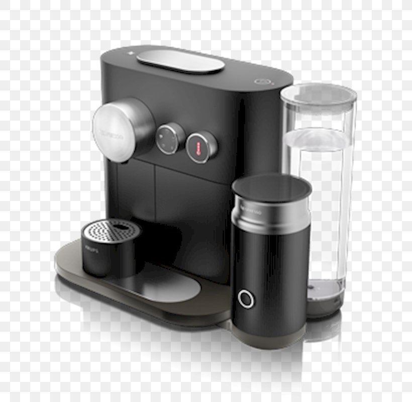 Nespresso Expert & Milk Coffeemaker Krups, PNG, 800x800px, Espresso, Coffee, Coffee Cup, Coffeemaker, Espresso Machine Download Free