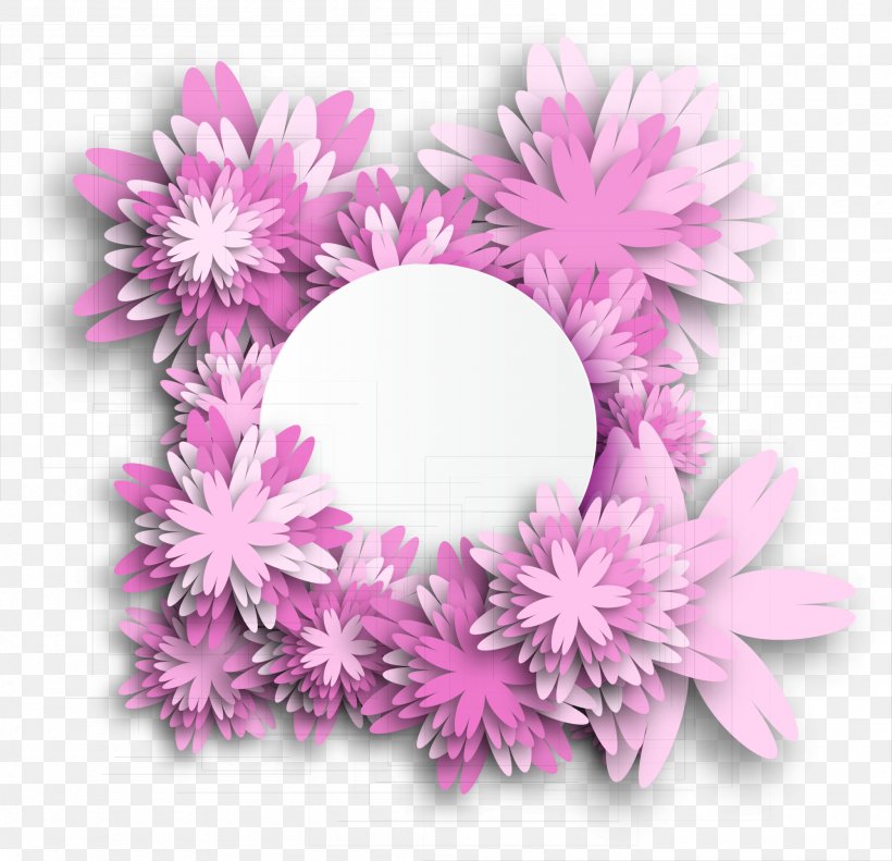 Flower Violet Circle, PNG, 2000x1931px, Flower, Digital Data, Disk, Floral Design, Flowering Plant Download Free