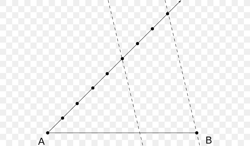 Intercept Theorem Line Segment Triangle Ratio, PNG, 569x480px, Intercept Theorem, Area, Black And White, Diagram, Formel Download Free