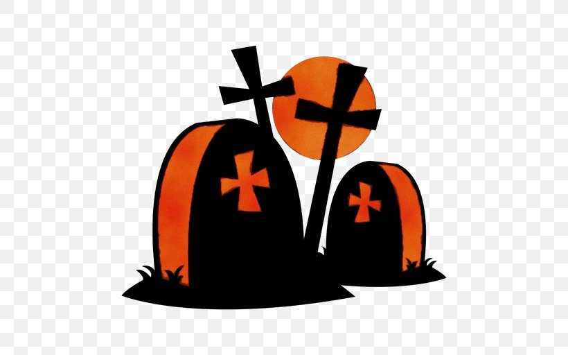 Halloween Cartoon Background, PNG, 512x512px, Watercolor, Calabaza, Cap, Caskets, Cemetery Download Free