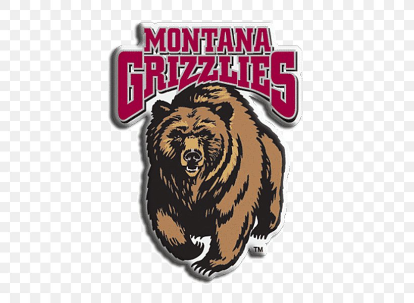 University Of Montana Montana Grizzlies Football Sport Edwin Rhodes Elementary School, PNG, 600x600px, University Of Montana, Bear, Brand, Carnivoran, College Athletics Download Free