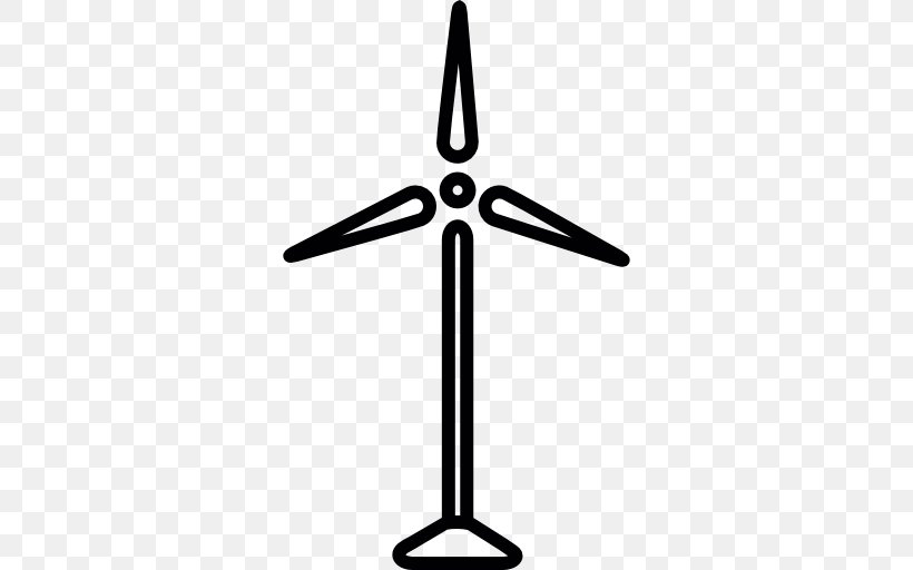 Windmill Wind Power Energy, PNG, 512x512px, Mill, Black And White, Energy, Energy Tower, Hydropower Download Free