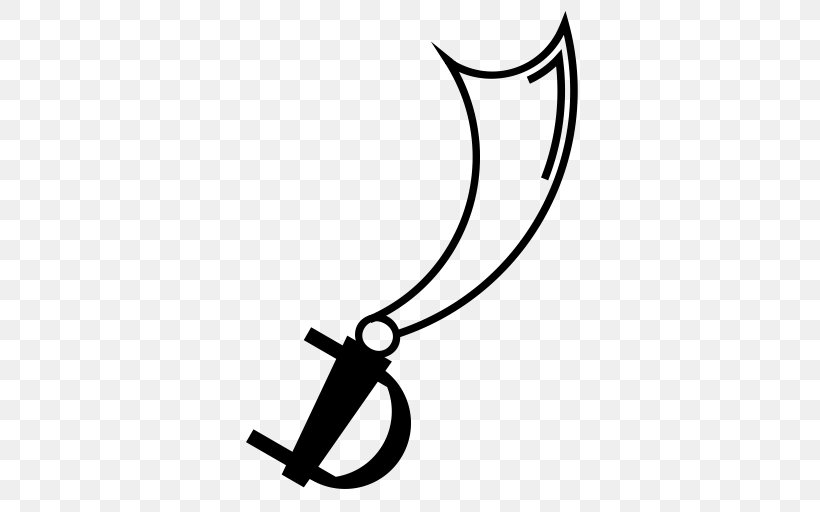 Drawing Piracy Sword Weapon Sabre, PNG, 512x512px, Drawing, Artwork, Black, Black And White, Body Jewelry Download Free