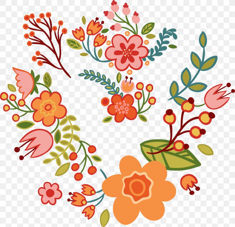 Floral Design Flower Clip Art, PNG, 1092x1055px, Floral Design, Area, Art, Artwork, Border Download Free