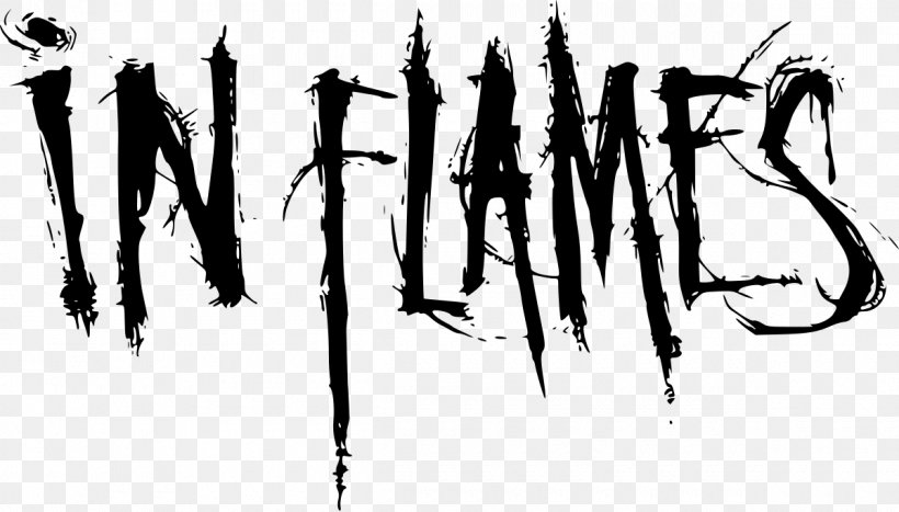 In Flames Melodic Death Metal Logo Sounds Of A Playground Fading Heavy Metal, PNG, 1200x684px, Watercolor, Cartoon, Flower, Frame, Heart Download Free