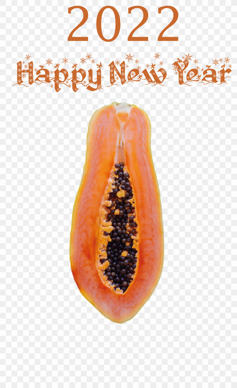 2022 Happy New Year 2022 New Year 2022, PNG, 1834x2999px, Papaya, Fruit, Superfood Download Free