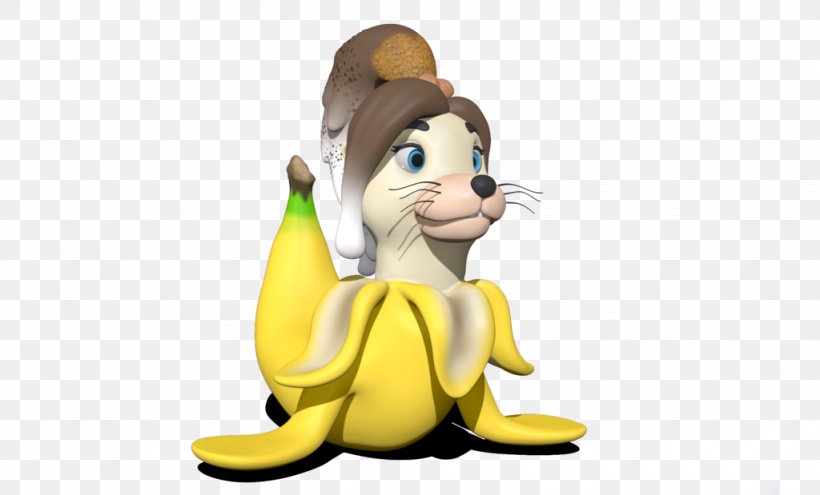 Banana Big Cat Figurine Tail, PNG, 1024x619px, Banana, Animated Cartoon, Banana Family, Big Cat, Big Cats Download Free