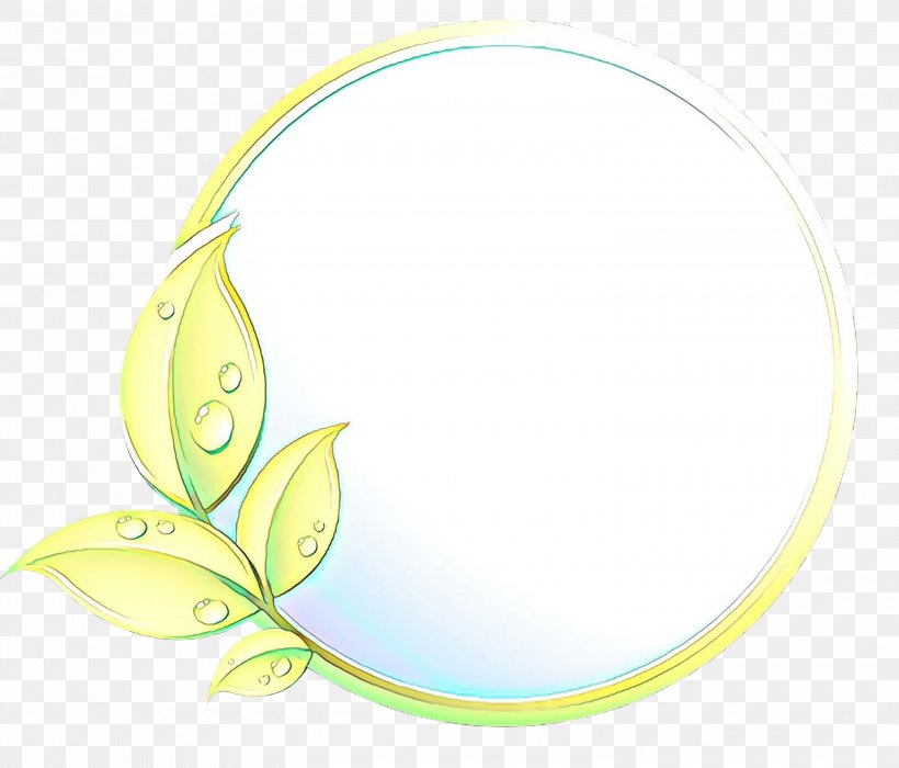 Leaf Circle, PNG, 3000x2564px, Cartoon, Leaf, Plant, Yellow Download Free