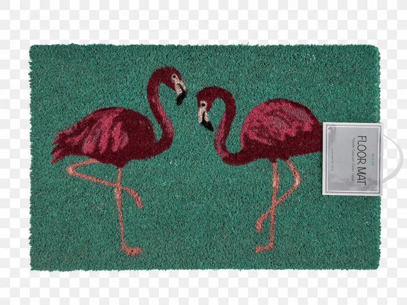Mat Door Natural Rubber Gift Greater Flamingo, PNG, 945x709px, Mat, Beak, Bird, Campervans, Campsite Download Free