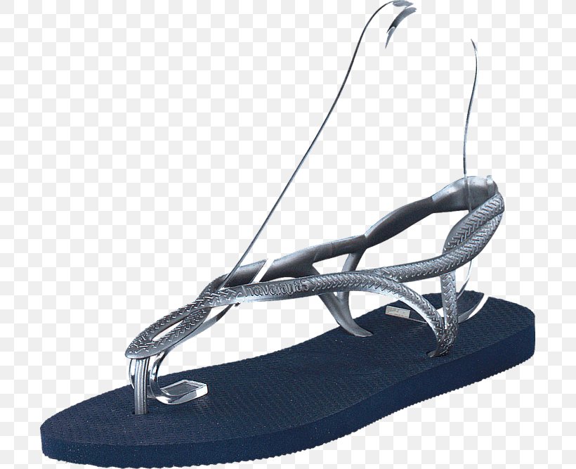Slipper Flip-flops Shoe Blue Silver, PNG, 705x667px, Slipper, Blue, Flip Flops, Flipflops, Footwear Download Free
