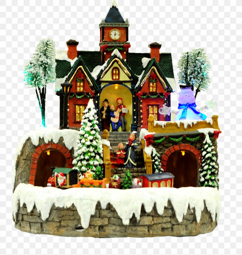 Christmas Tree Christmas Village Christmas Ornament, PNG, 1000x1052px, Christmas Tree, Christmas, Christmas Decoration, Christmas Elf, Christmas Lights Download Free
