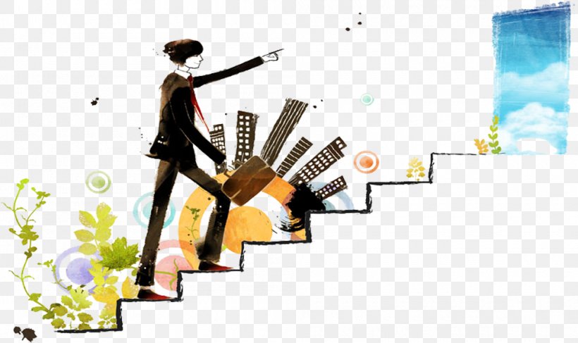 Stairs Cartoon Download Illustration, PNG, 1000x595px, Stairs, Art, Cartoon, Games, Human Behavior Download Free