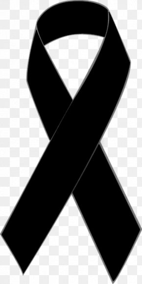 Ribbon - Awareness Ribbon Black Ribbon Cancer Clip Art Pink Ribbon PNG