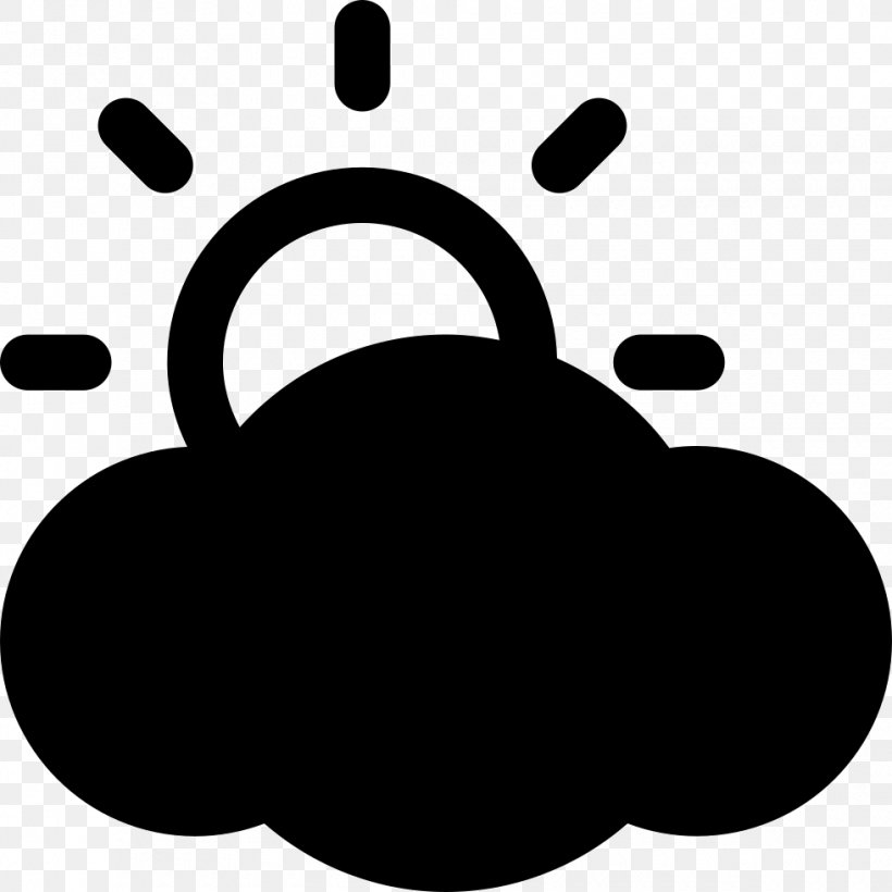 Cloud Symbol Clip Art, PNG, 980x980px, Cloud, Black, Black And White, Fog, Rain Download Free