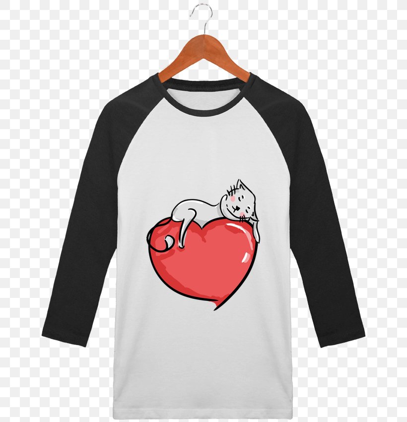 Long-sleeved T-shirt Long-sleeved T-shirt Collar Unisex, PNG, 690x850px, Watercolor, Cartoon, Flower, Frame, Heart Download Free