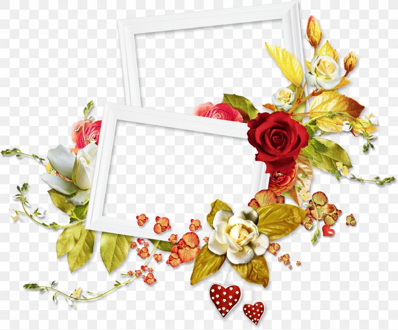 Picture Frames Flower Bouquet Image, PNG, 3046x2530px, Picture Frames, Cadre Coeur, Cut Flowers, Decorative Arts, Ecard Download Free