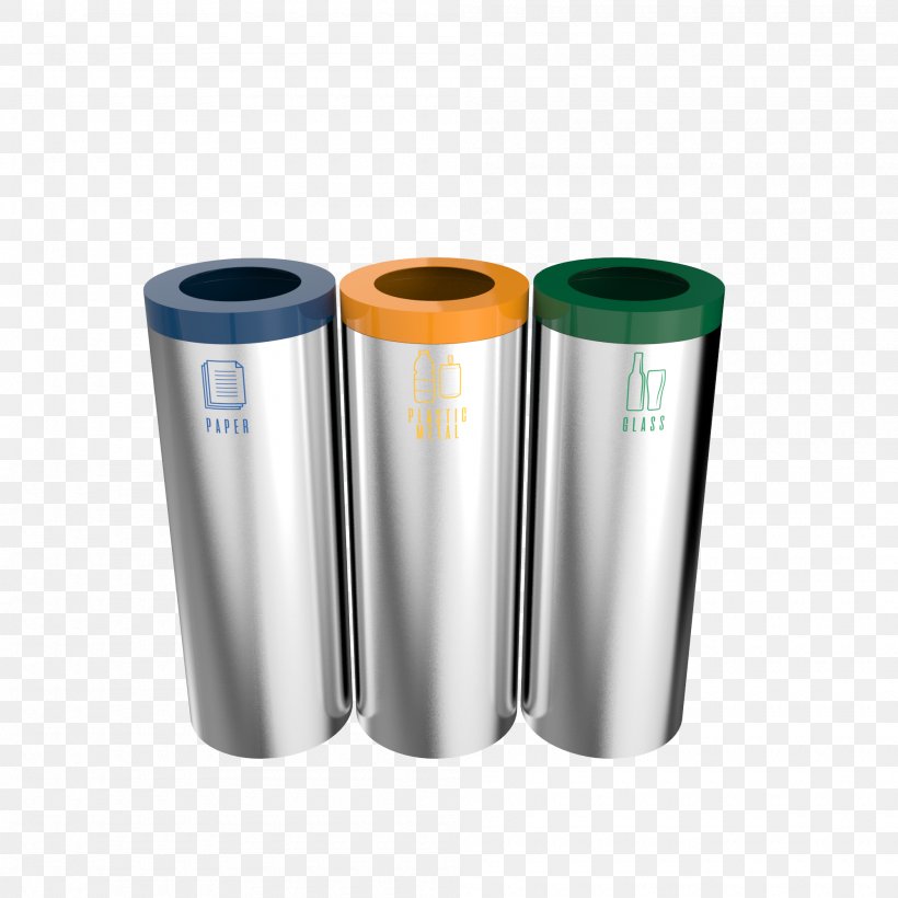Rubbish Bins & Waste Paper Baskets Recycling Bin Plastic, PNG, 2000x2000px, Paper, Cylinder, Glass, Hardware, Material Download Free