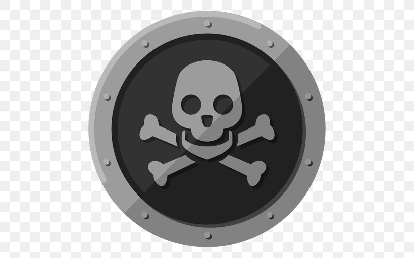 Skull And Crossbones Jolly Roger Vector Graphics Illustration, PNG, 512x512px, Skull And Crossbones, Bone, Emoji, Flag, Jolly Roger Download Free