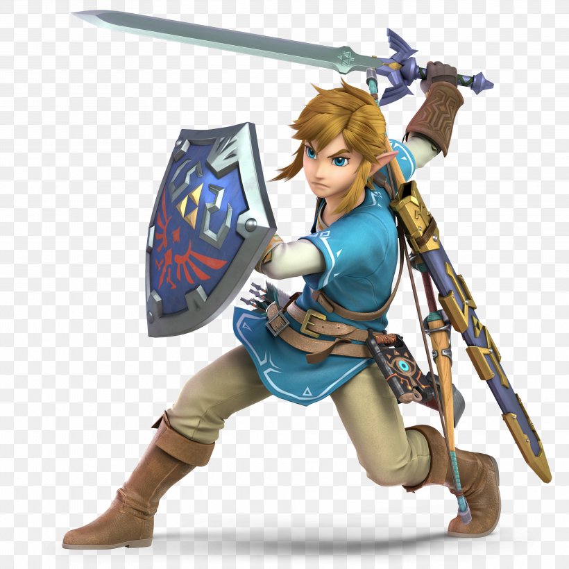 Super Smash Bros. Ultimate Link Characters In The Super Smash Bros. Series Video Games The Legend Of Zelda, PNG, 3950x3950px, Super Smash Bros Ultimate, Action Figure, Animation, Art, Axe Download Free