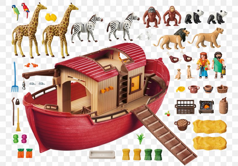 Playmobil Noah's Ark Toy ARK: Survival Evolved Amazon.com, PNG, 2000x1400px, 9373, Playmobil, Amazoncom, Animal, Ark Survival Evolved Download Free