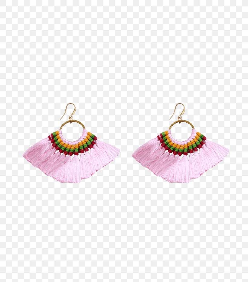 Earring Tassel Boho-chic Pink Jewellery, PNG, 700x931px, Earring, Bitxi, Bohemianism, Bohochic, Coat Download Free
