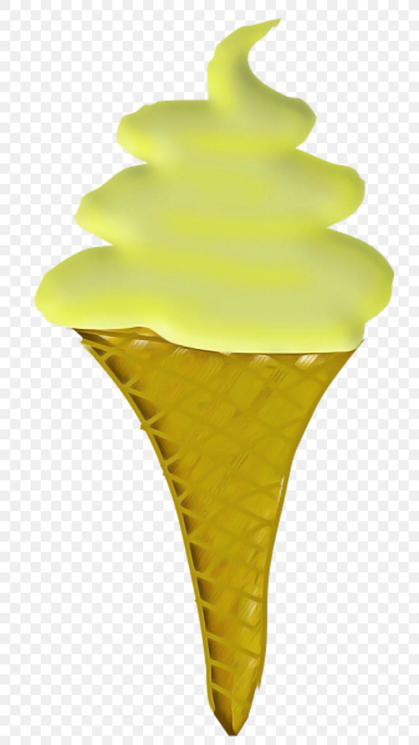 Ice Cream Cone Leaf Yellow Cone Mathematics, PNG, 800x1458px, Ice Cream Cone, Biology, Cone, Geometry, Leaf Download Free