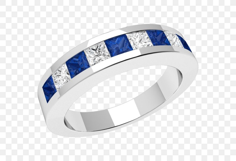 Sapphire Diamond Cut Ring Princess Cut, PNG, 560x560px, Sapphire, Blue, Body Jewellery, Body Jewelry, Brilliant Download Free