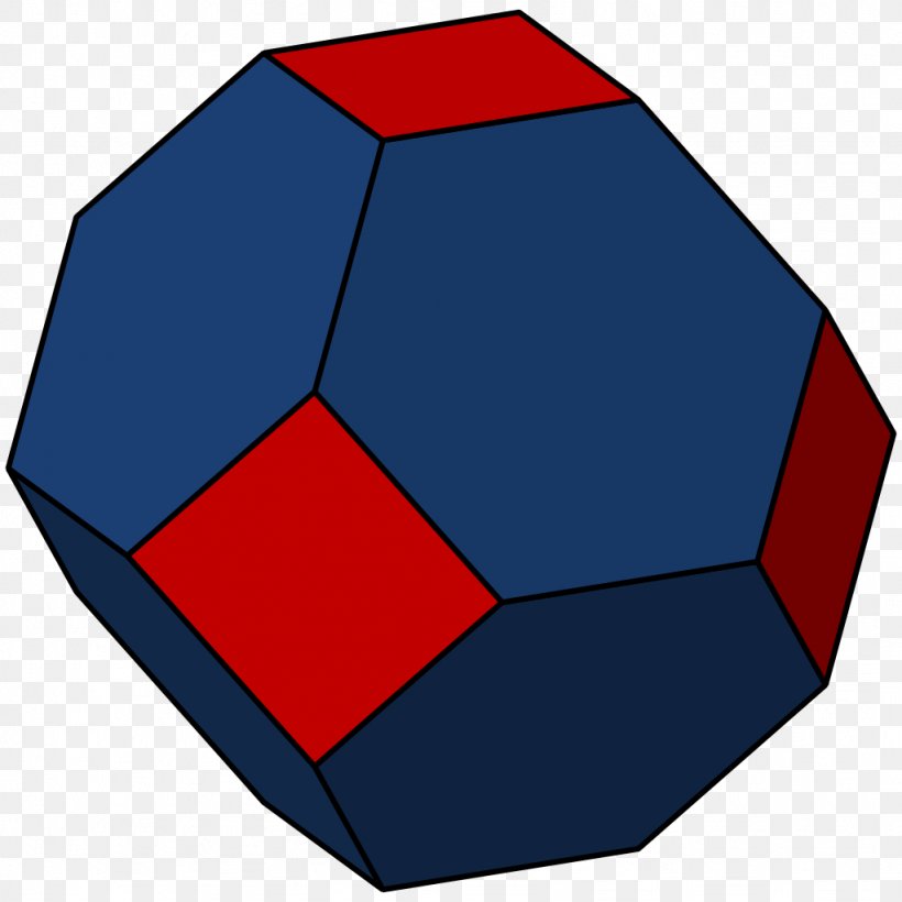 Truncated Octahedron Archimedean Solid Truncation Uniform Polyhedron, PNG, 1024x1024px, Truncated Octahedron, Archimedean Solid, Area, Ball, Blue Download Free