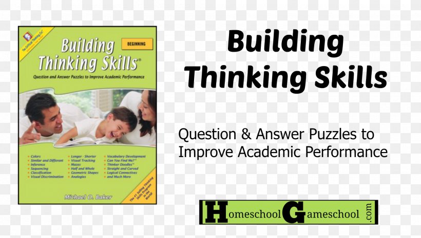 Critical Thinking Building Thinking Skills Pre-school, PNG, 2000x1135px, Critical Thinking, Advertising, Area, Banner, Brand Download Free