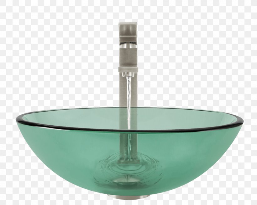 Glass Faucet Handles & Controls Bowl Sink Bathroom, PNG, 1000x800px, Glass, Bathroom, Bathroom Sink, Bowl Sink, Brushed Metal Download Free