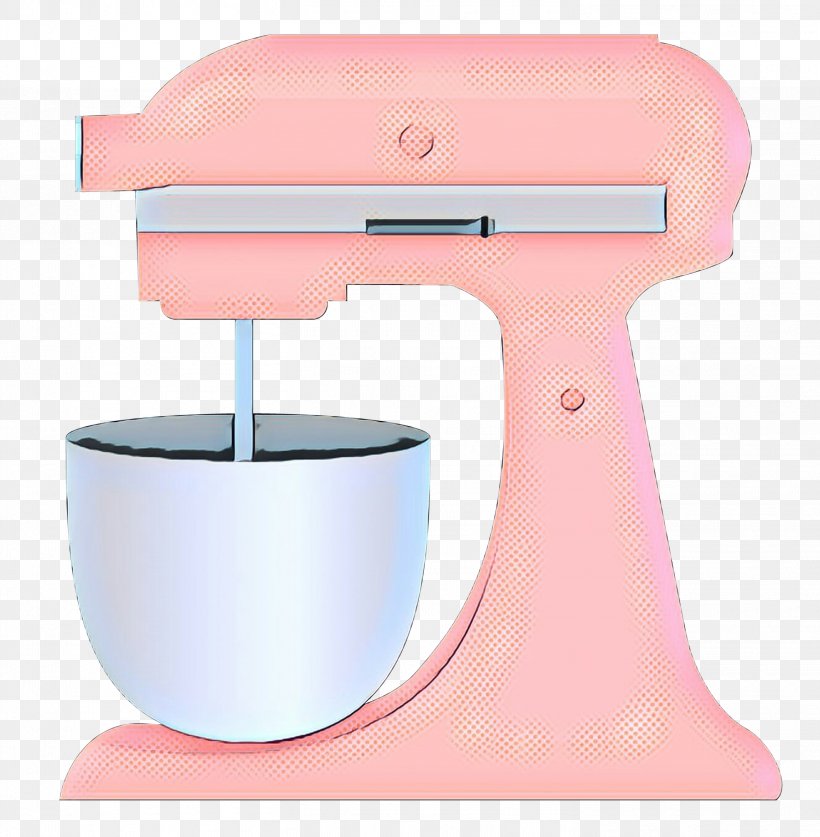 Mixer Pink Small Appliance Kitchen Appliance Home Appliance, PNG, 2936x3000px, Pop Art, Blender, Home Appliance, Kitchen Appliance, Mixer Download Free