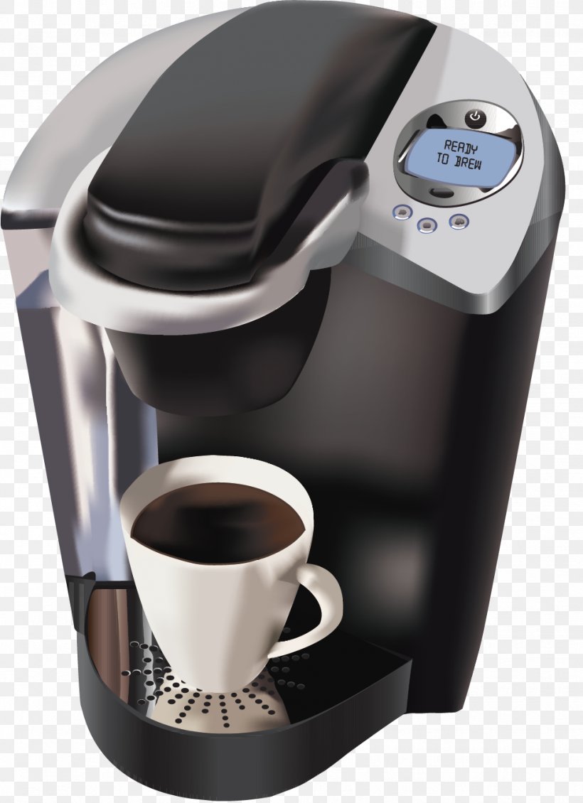 Coffeemaker Espresso Cafe Keurig, PNG, 978x1348px, Coffee, Brewed Coffee, Brewing, Cafe, Coffee Cup Download Free