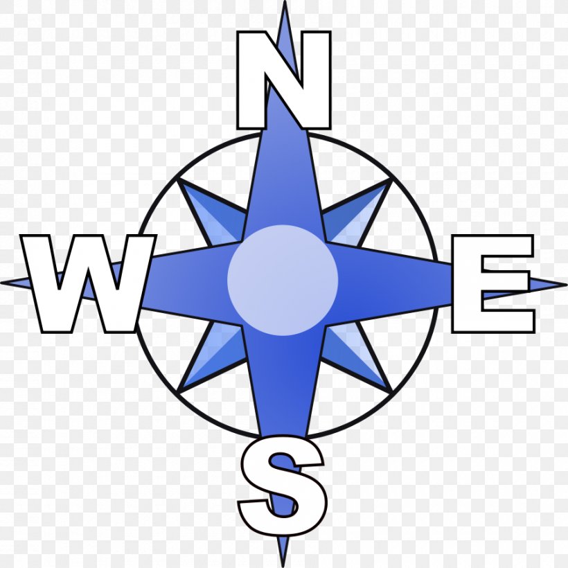 Compass Rose Clip Art, PNG, 900x900px, Compass Rose, Area, Blue, Brand, Compass Download Free