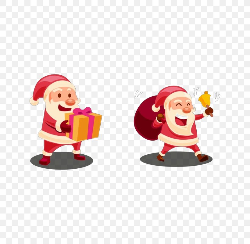 Santa Claus, PNG, 800x800px, Cartoon, Christmas, Christmas Ornament, Fictional Character, Figurine Download Free