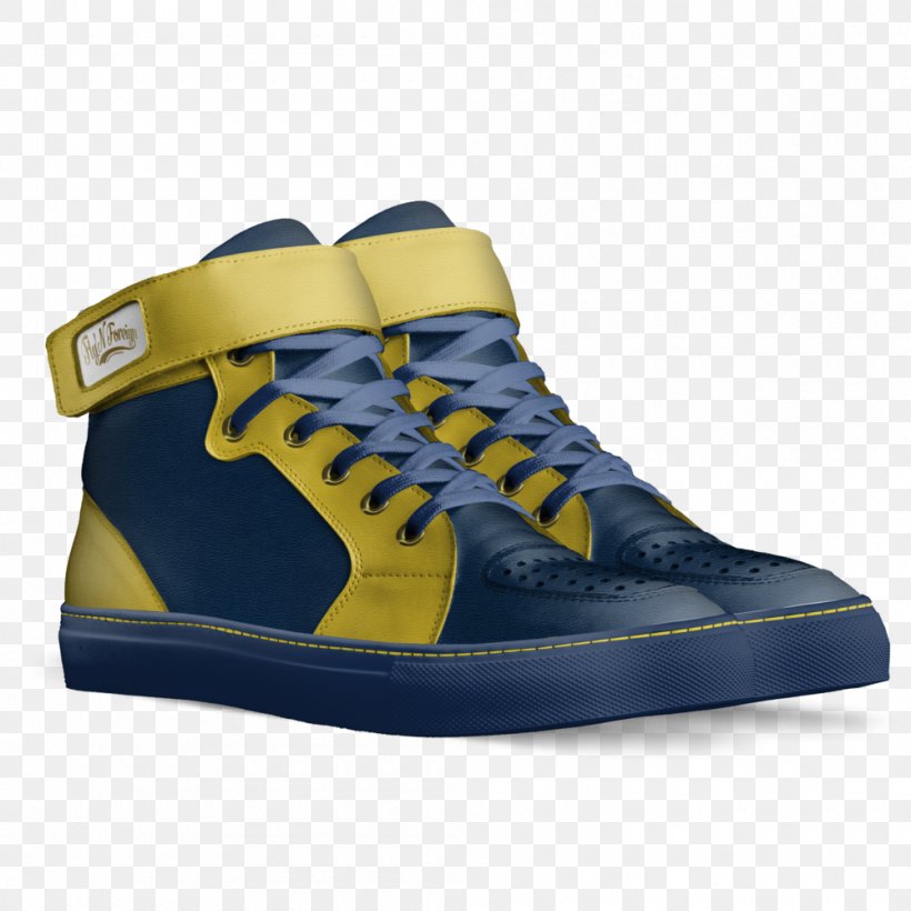 Sneakers Skate Shoe High-top Leather, PNG, 1000x1000px, Sneakers, Athletic Shoe, Boot, Cobalt Blue, Cross Training Shoe Download Free
