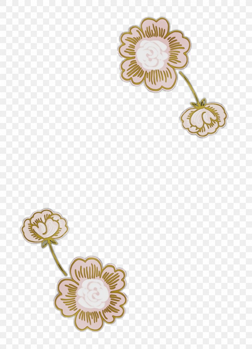 Watercolor Flower, PNG, 1300x1800px, Watercolor, Body Jewellery, Body Jewelry, Earring, Flower Download Free