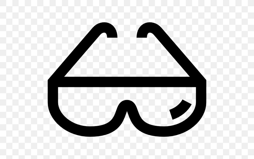 Goggles Glasses Clip Art, PNG, 512x512px, Goggles, Black And White, Eyewear, Glasses, Laboratory Download Free