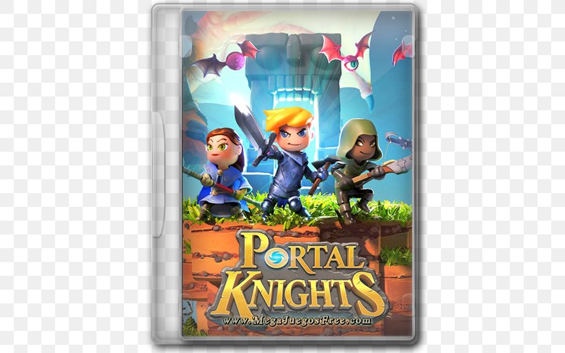 Portal Knights Nintendo Switch Minecraft Video Game, PNG, 512x512px, 505 Games, Portal Knights, Action Figure, Action Roleplaying Game, Adventure Game Download Free