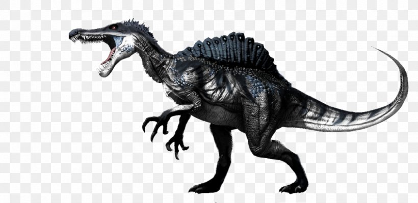 Spinosaurus Velociraptor Primal Carnage: Extinction Brachiosaurus, PNG, 1024x499px, Spinosaurus, Allosaurus, Animal Figure, Baryonyx, Brachiosaurus Download Free