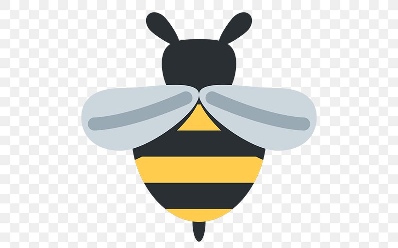 Western Honey Bee Emoji Keeping Bees Queen Bee, PNG, 512x512px, Bee, Africanized Bee, Beehive, Bumblebee, Colony Download Free