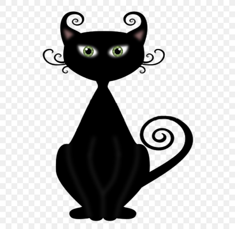 Cat Kitten Witchcraft Clip Art, PNG, 560x800px, Cat, Black, Black And White, Black Cat, Carnivoran Download Free